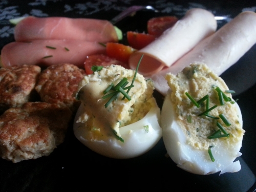 Speck-weg: Tag 19 - Gefüllte Eier und Thunfischbodenpizza
