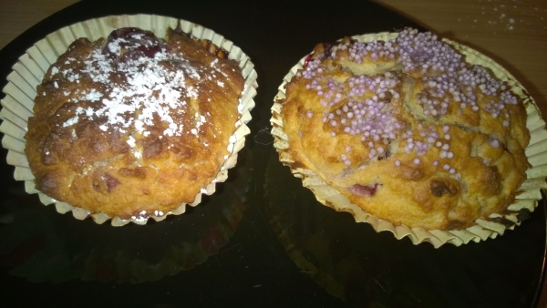 Kirsch-Kokos Muffins für Leckermäulchen