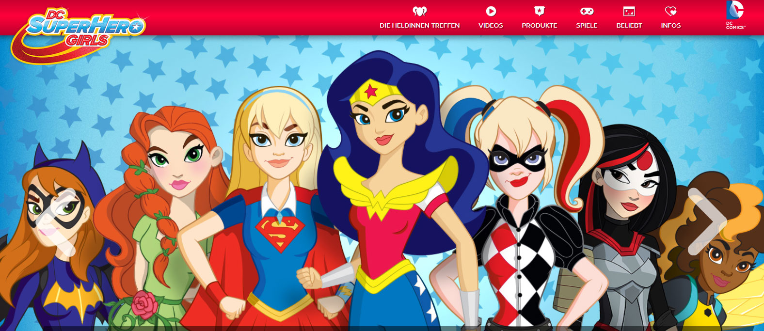 DC Super Hero Girls Banner