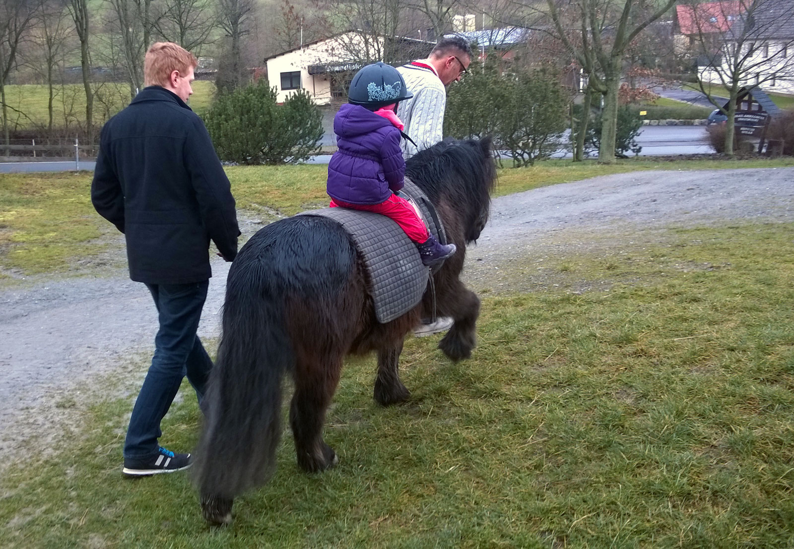 Ponyreiten auf dem Ottonenhof